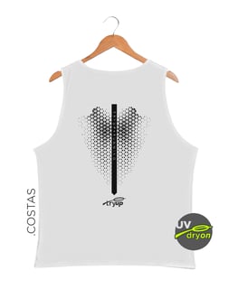 Nome do produto regata tryUP playup .running I // dryON UV