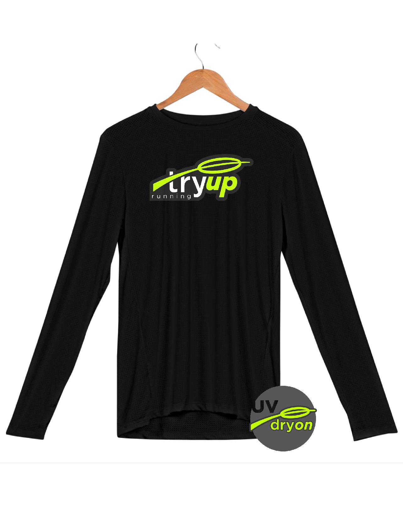 manga longa tryUP playup .running II // dryON UV