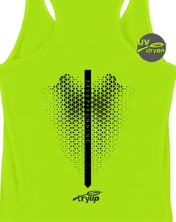 Nome do produto regata feminina tryUP playup .running I // dryON UV