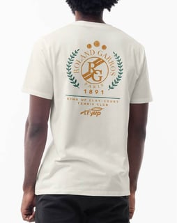 camiseta tryUP .tcourt GS Roland Garros // Algodão Pima peruano