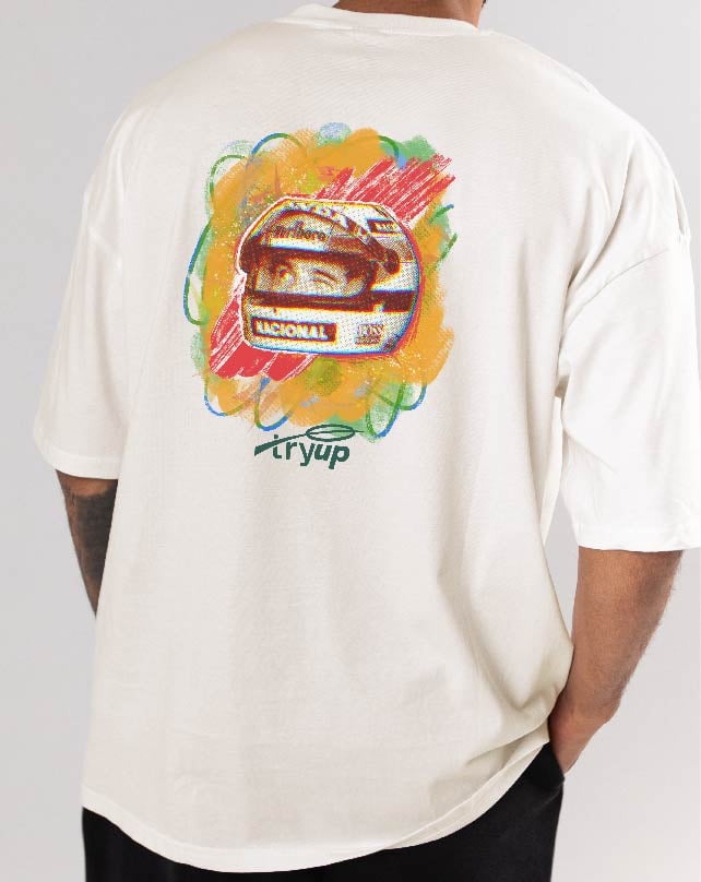 Nome do produto: camiseta tryUP .cabra da peste REI DE MÔNACO // Oversized Algodão Prime
