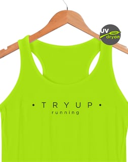 Nome do produto regata feminina tryUP playup .running I // dryON UV