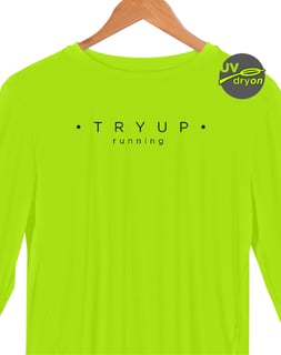 Nome do produto manga longa tryUP playup .running I // dryON UV
