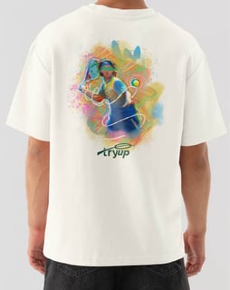 camiseta tryUP .cabra da peste GUGA N1 // Oversized Algodão Prime