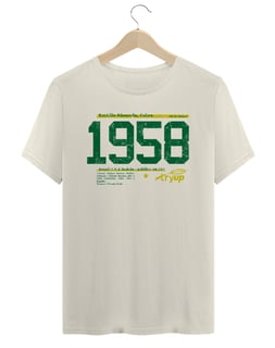 Nome do produto camiseta tryUP copa58 off white // algodão Prime