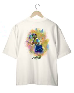 Nome do produto camiseta tryUP .cabra da peste GUGA N1 // Oversized Algodão Prime