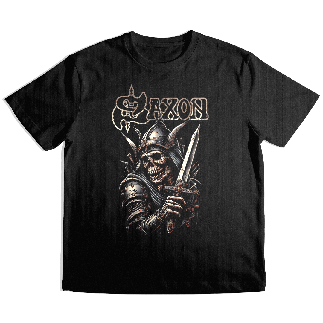 Camiseta Essencial Saxon | Steel Crusader