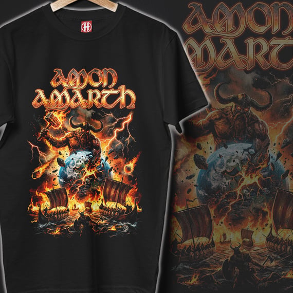 Camiseta Amon Amarth | Destroyer Of The Universe