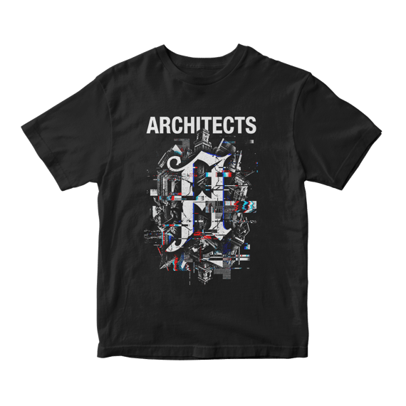 Camiseta Essencial Architects | Glitch Structure