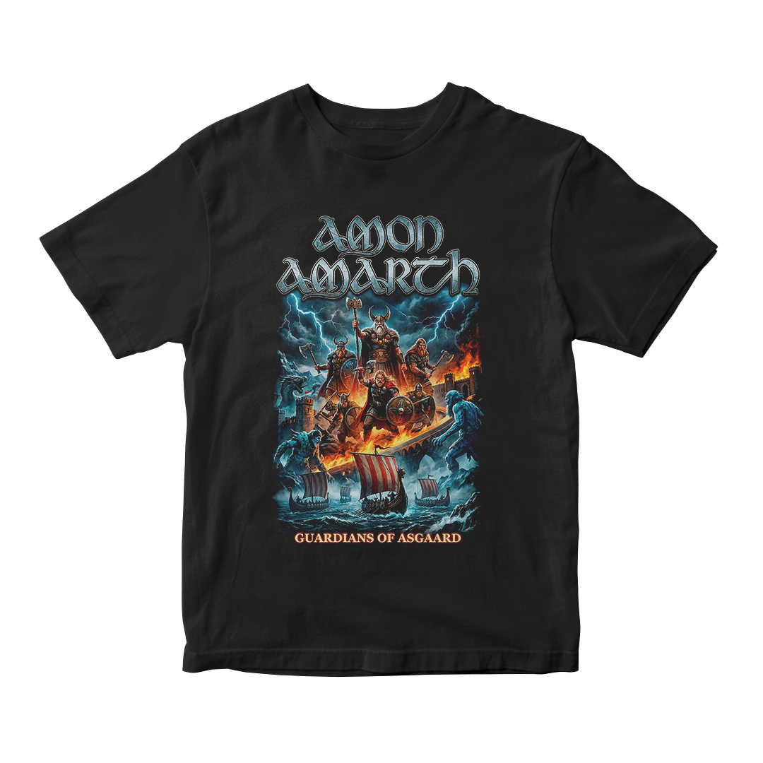 Camiseta Essencial Amon Amarth | Guardians Of Asgaard