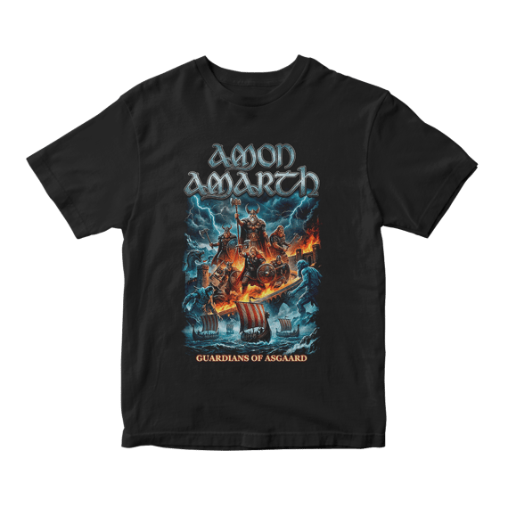 Camiseta Essencial Amon Amarth | Guardians Of Asgaard