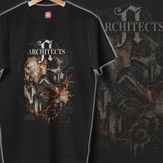 Camiseta Architects | Rusty Gears