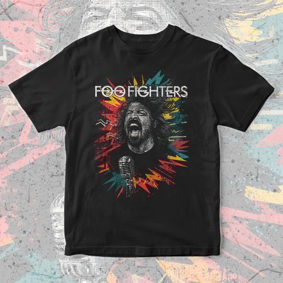 Camiseta Foo Fighters | Grohl Yell
