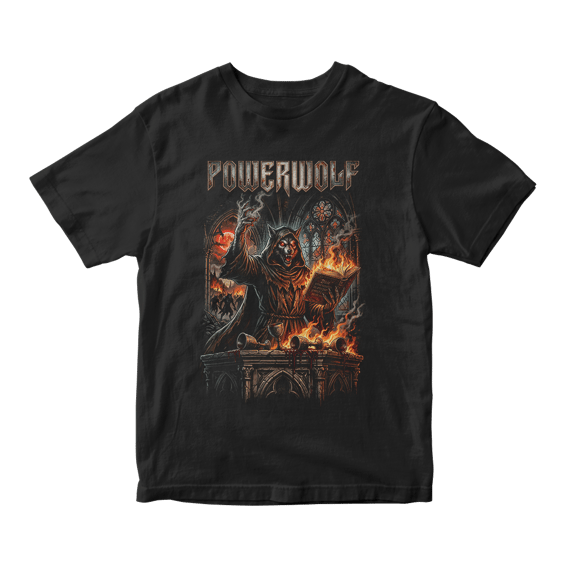 Camiseta Prime Powerwolf | Bible Of The Beast