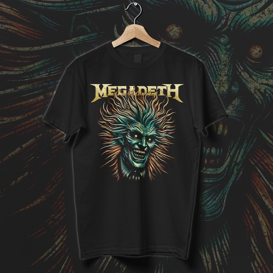 Nome do produto: Camiseta Megadeth | Nuclear Alchemist