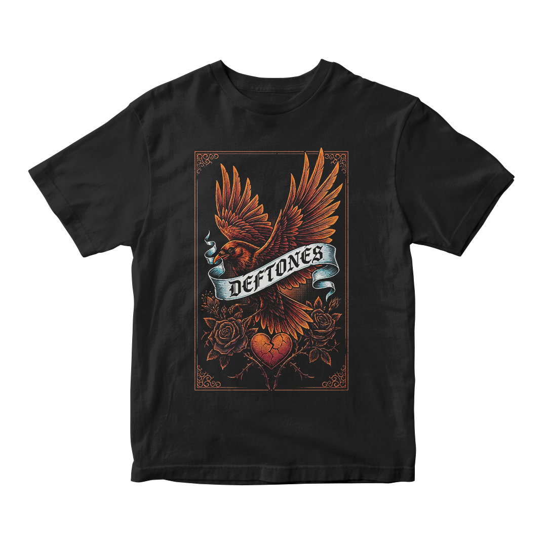 Nome do produto: Camiseta Essencial Deftones | Silent Rise