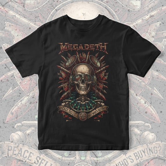Camiseta Megadeth | Peace Sells...