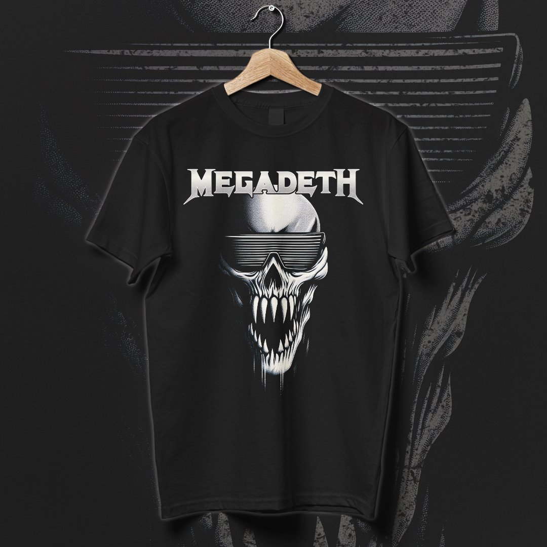 Nome do produto: Camiseta Megadeth | Peacebound Skull