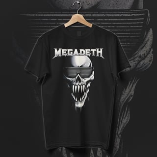 Nome do produto Camiseta Megadeth | Peacebound Skull