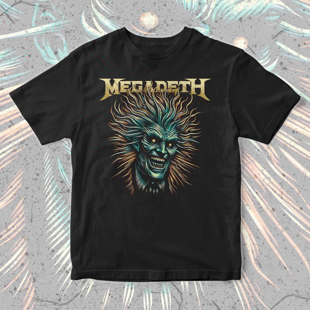 Nome do produto: Camiseta Megadeth | Nuclear Alchemist