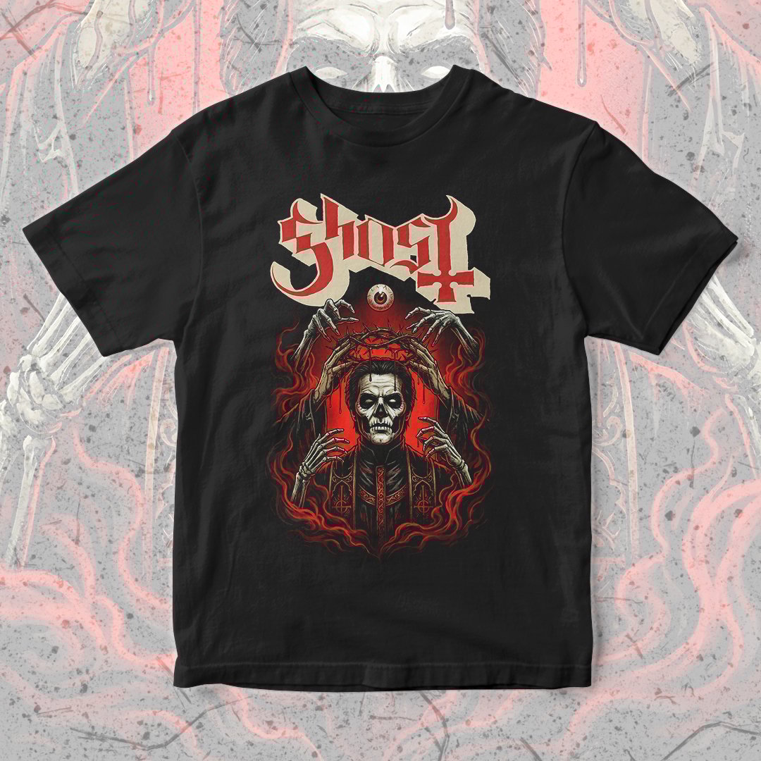 Nome do produto: Camiseta Ghost | Blasphemous Crown