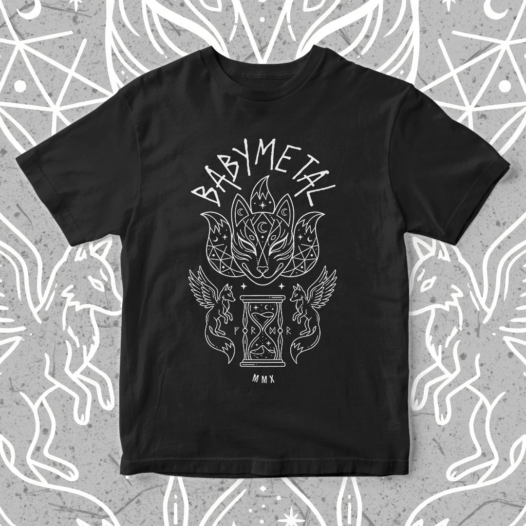 Nome do produto: Camiseta Babymetal | Eternal Kitsune