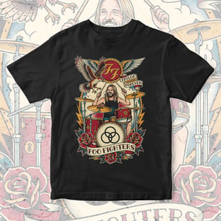 Nome do produto Camiseta Taylor Hawkins | The Hawk Lives