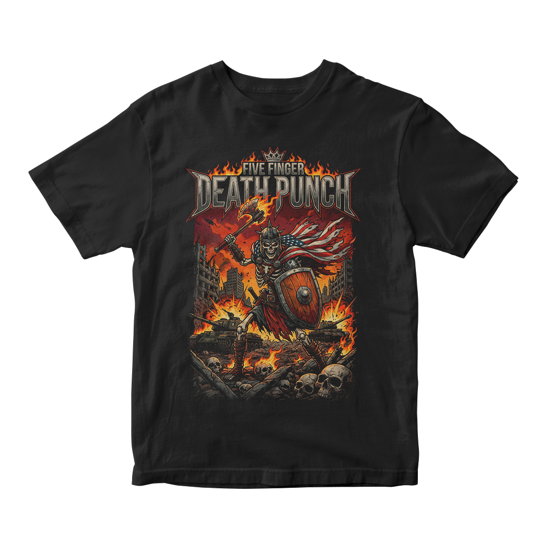 Nome do produto: Camiseta Essencial Five Finger Death Punch | Death Axe