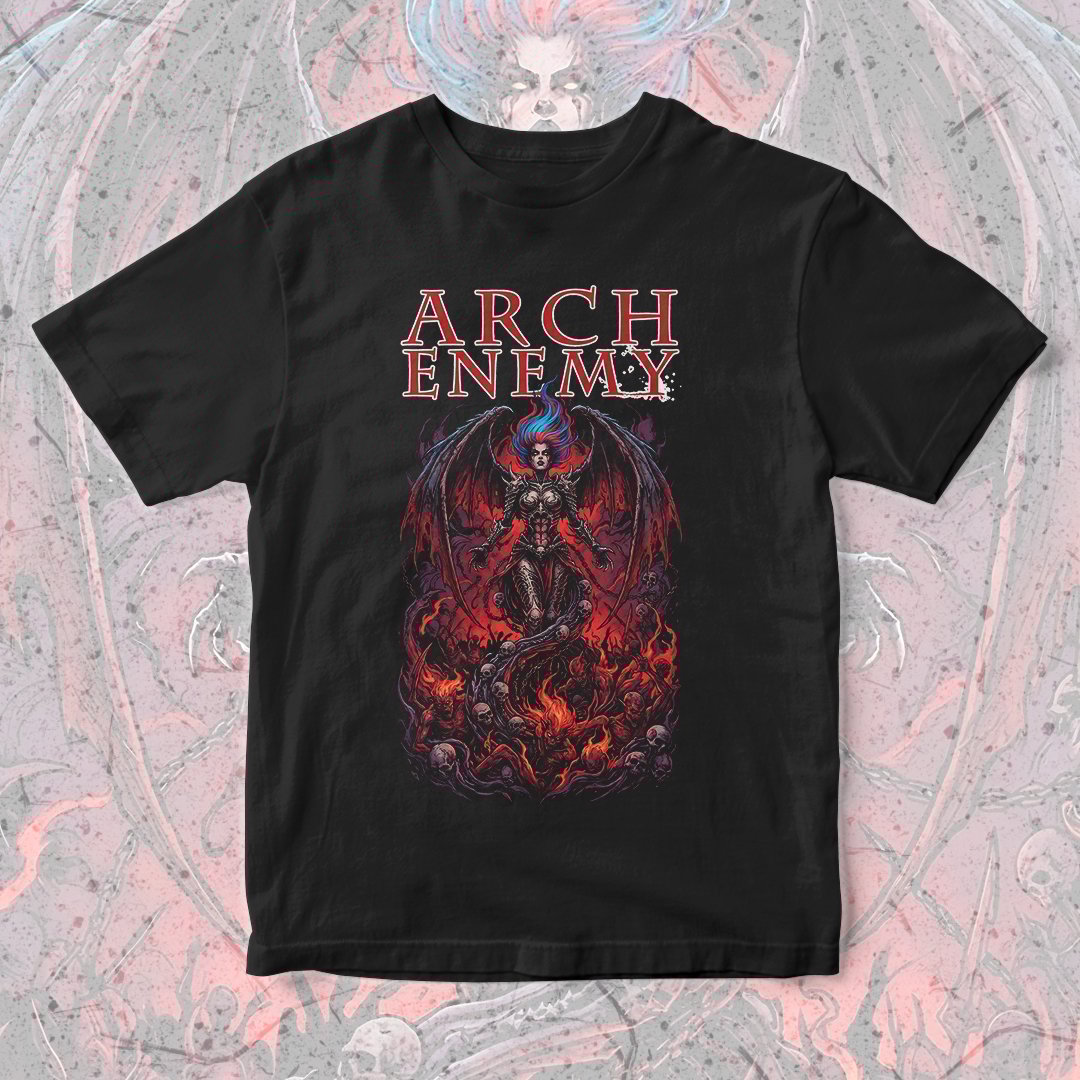 Nome do produto: Camiseta Arch Enemy | The Queen Of The Damned