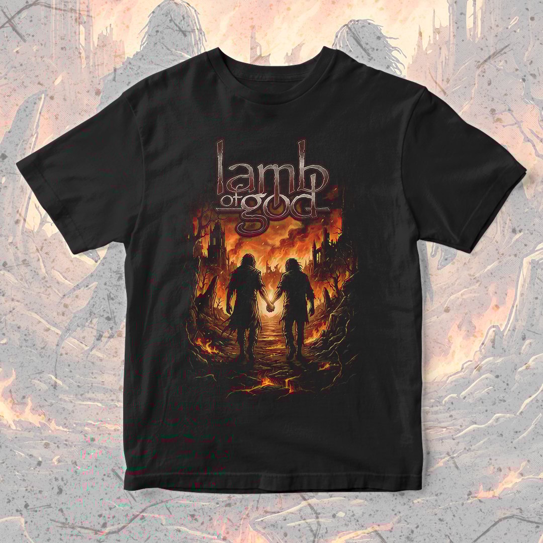 Nome do produto: Camiseta Lamb of God | Hell Walk
