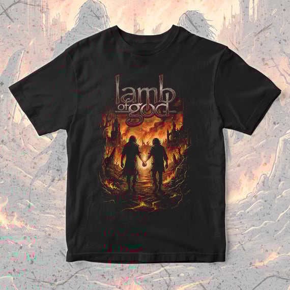Camiseta Lamb of God | Hell Walk