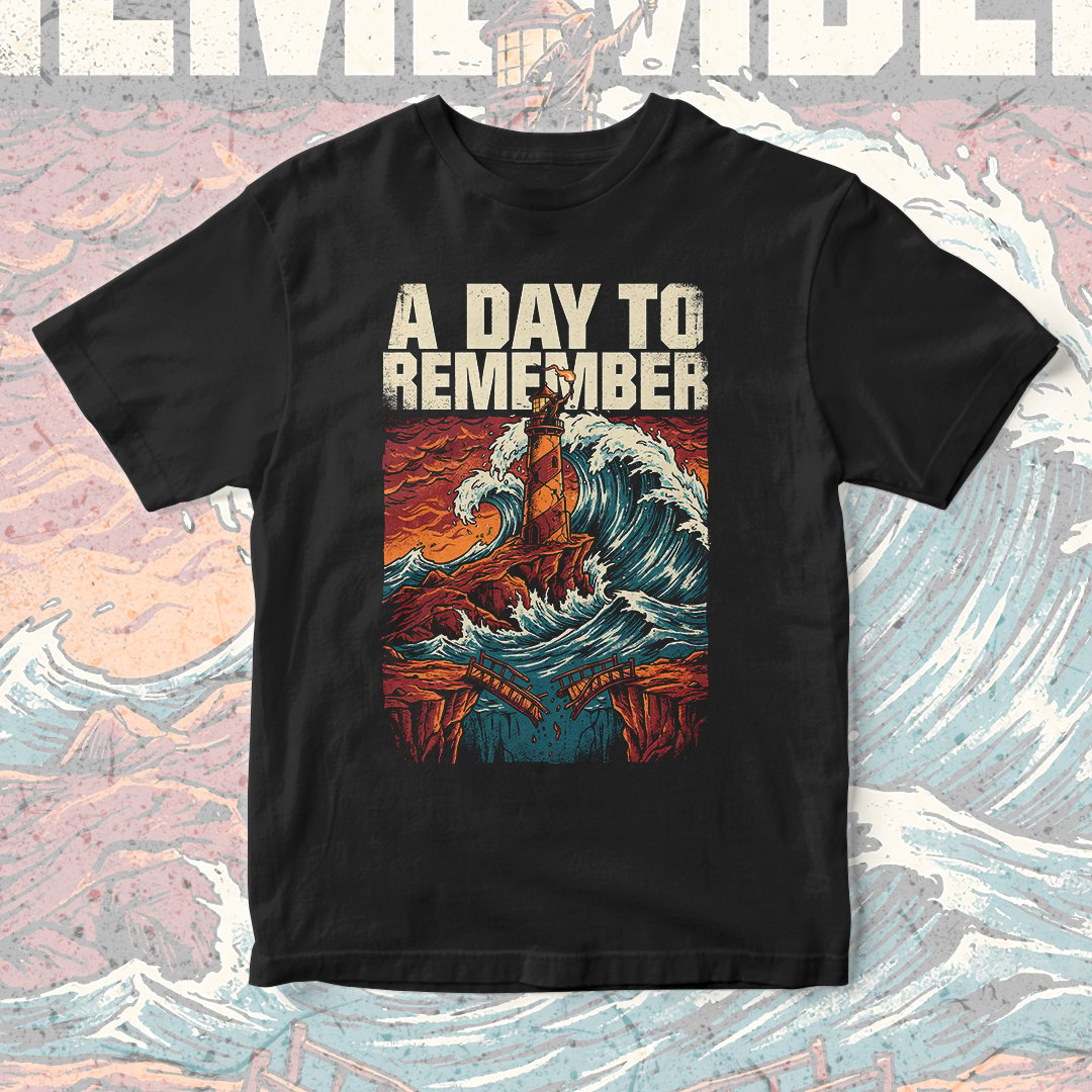 Nome do produto: Camiseta A Day To Remember | The Lighthouse