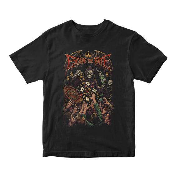Camiseta Essencial Escape The Fate | One For The Money