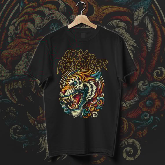 Camiseta A Day To Remember | Striped Fury