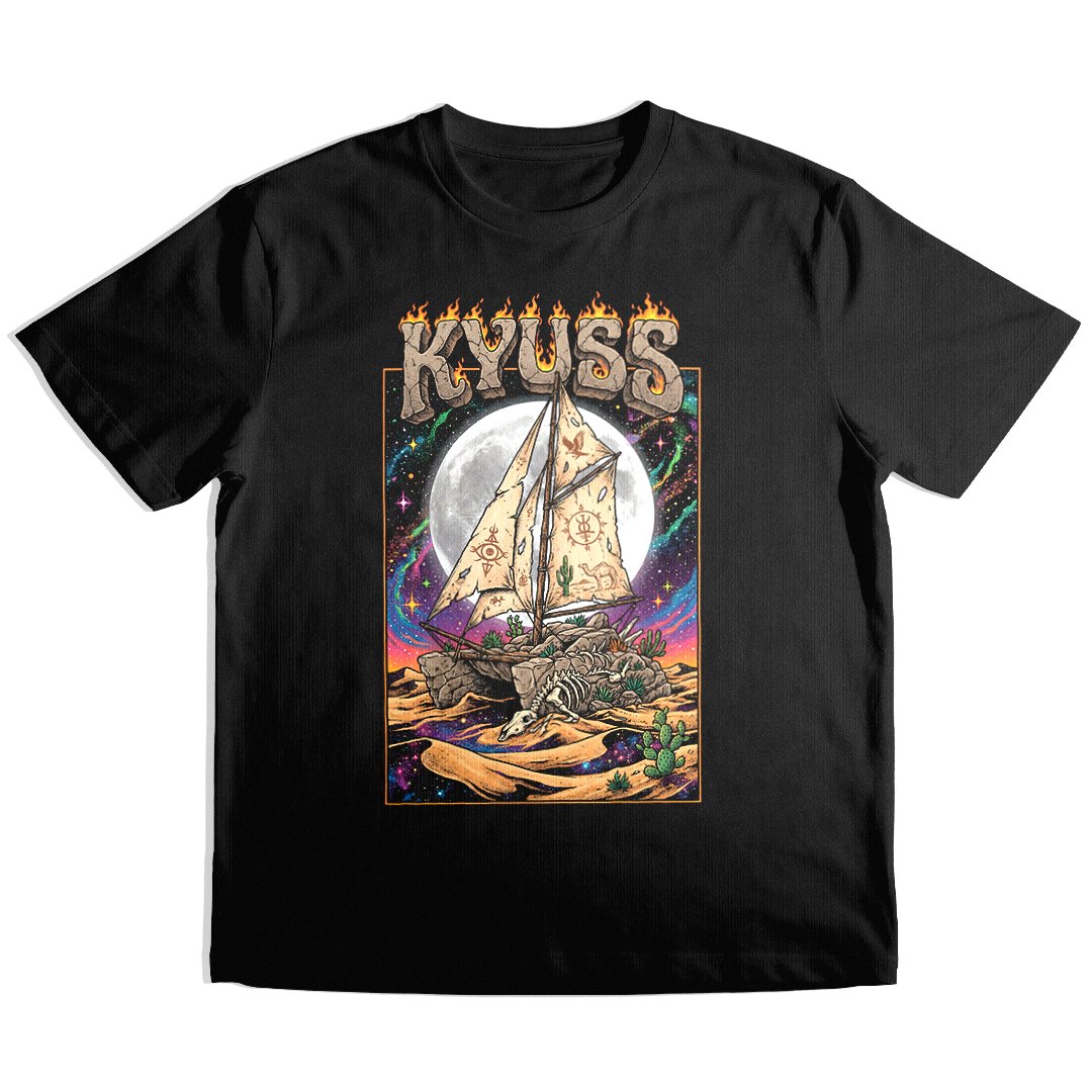 Nome do produto: Camiseta Essencial Kyuss | Cosmic Fossil
