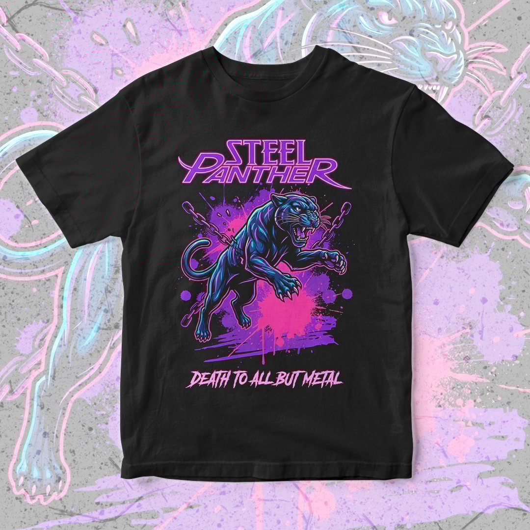 Nome do produto: Camiseta Steel Panther | Death To All But Metal