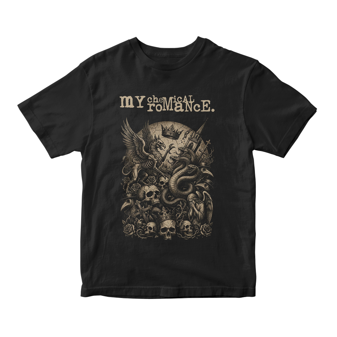 Nome do produto: Camiseta Prime My Chemical Romance | Kings Of The Damned
