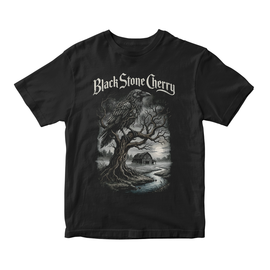 Nome do produto: Camiseta Essencial Black Stone Cherry | Dark Harvest