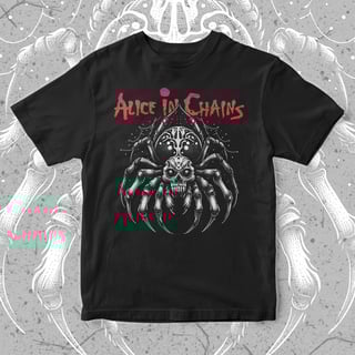 Nome do produto Camiseta Alice in Chains | Web of Decay