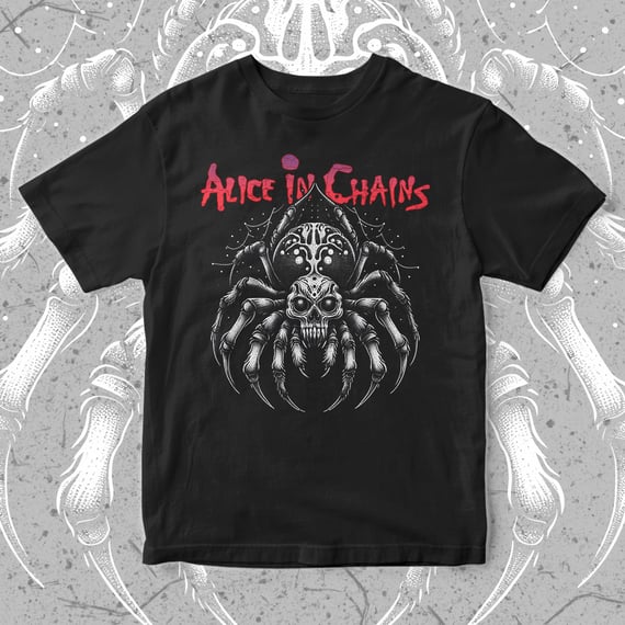 Camiseta Alice in Chains | Web of Decay