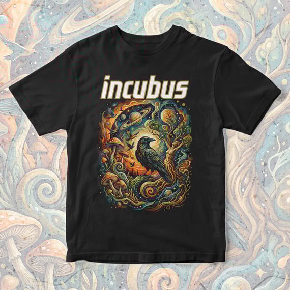 Camiseta Incubus | Cosmic Raven