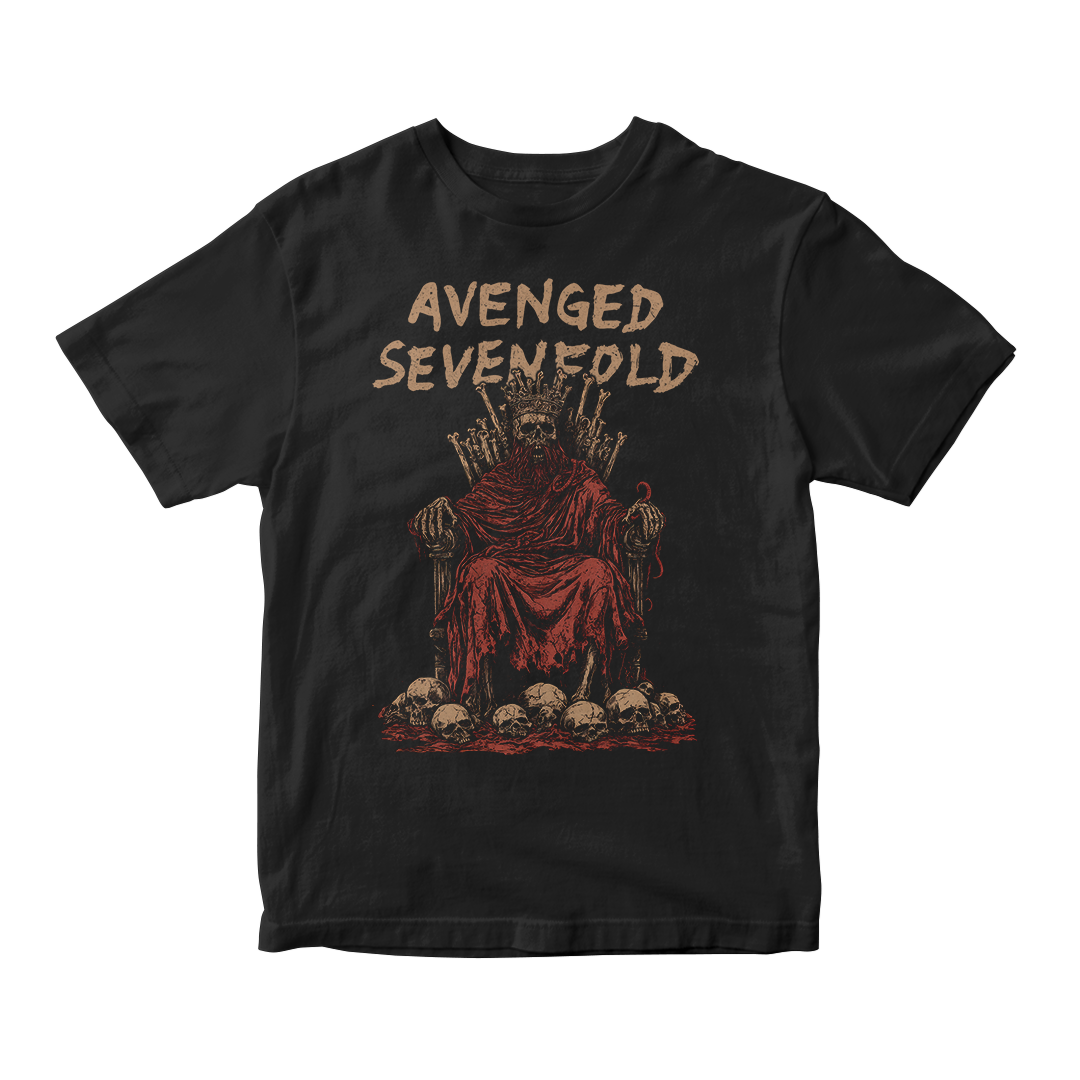 Nome do produto: Camiseta Essencial Avenged Sevenfold | Fallen King
