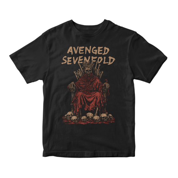 Camiseta Essencial Avenged Sevenfold | Fallen King