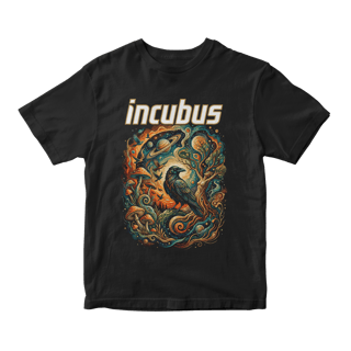 Nome do produto Camiseta Essencial Incubus | Cosmic Raven