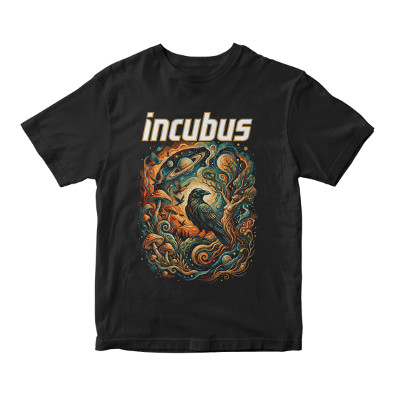 Camiseta Essencial Incubus | Cosmic Raven