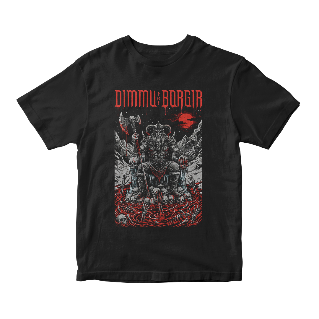 Nome do produto: Camiseta Essencial Dimmu Borgir | Blood Throne