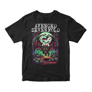 Nome do produto Camiseta Avenged Sevenfold | Bat Country