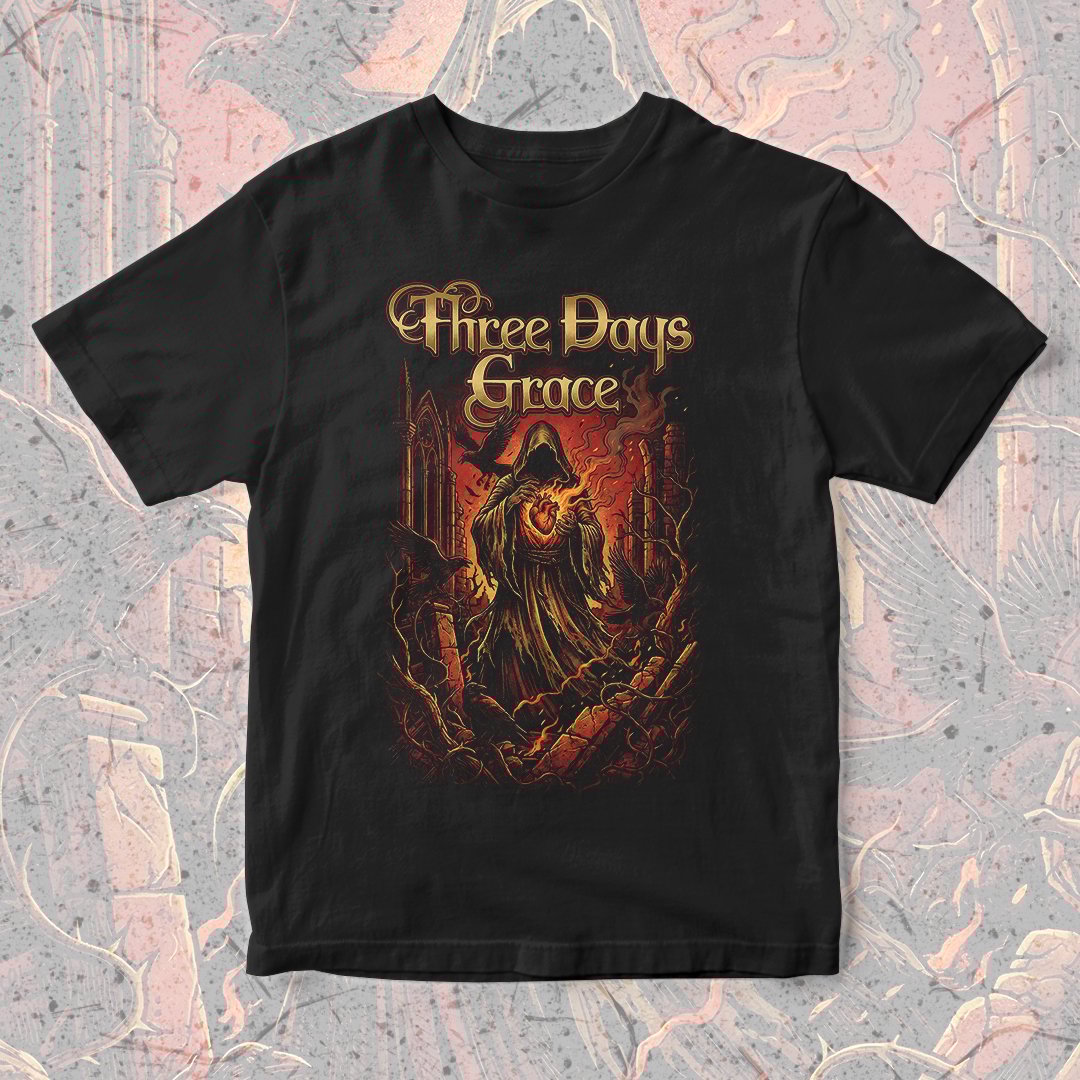 Nome do produto: Camiseta Three Days Grace | Burn The Ruins