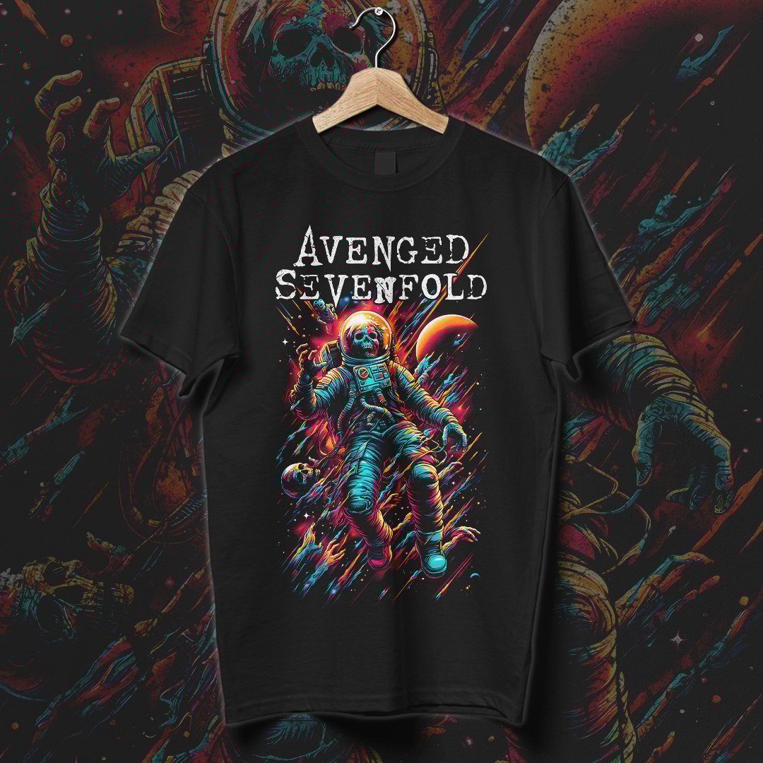Nome do produto: Camiseta Avenged Sevenfold | Lost in Cosmic
