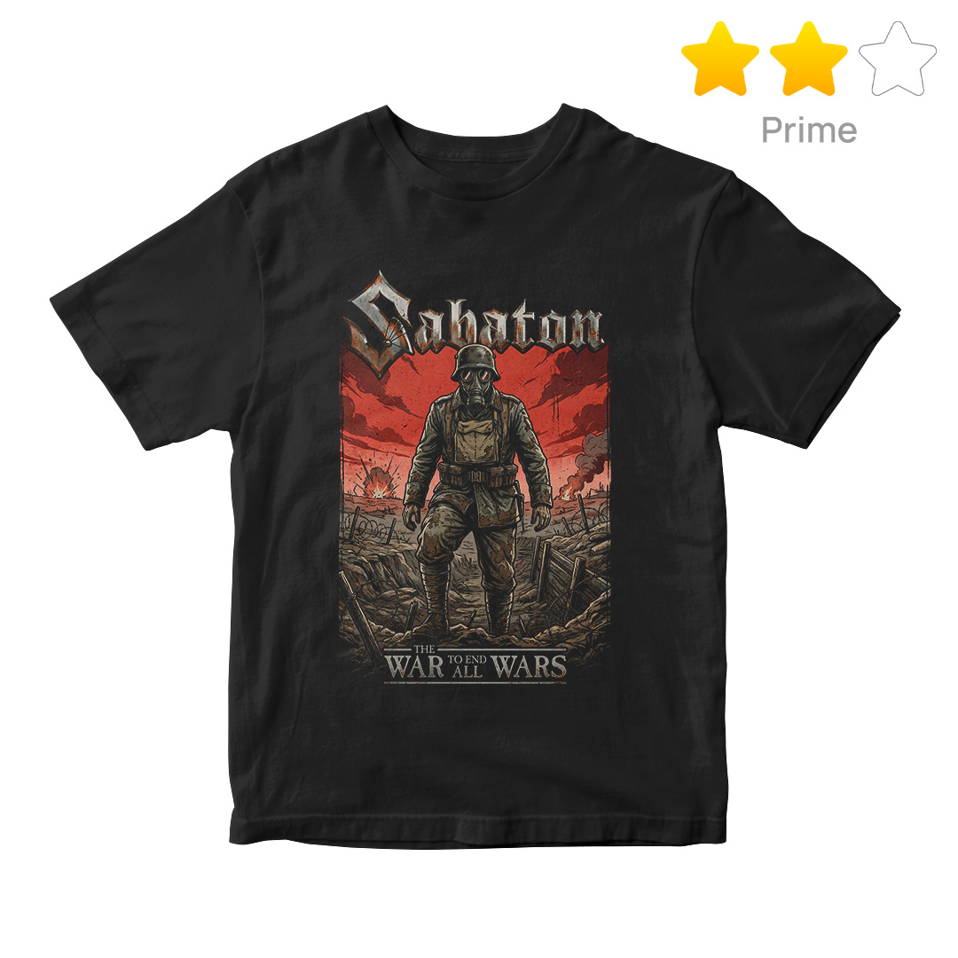 Camiseta Prime Sabaton | The War To End All Wars
